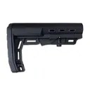 DMA Inc. XTS-101 AR-15 Skeletonized Mil-Spec Carbine Stock - Black - GunMag Warehouse