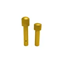 DMA Inc. XTS AR-15 Anodized Extended Takedown Pins - Gold - GunMag Warehouse