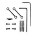 DMA Inc. XTS AR-15 Anodized Anti-Walk Pin Set - Black - GunMag Warehouse