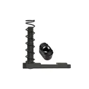 DMA Inc. XTS AR-15 Steel Magazine Catch Assembly - Black - GunMag Warehouse