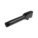 DMA Inc. Threaded Match Barrel for Glock 43 Pistols - 1/2x28 - Black Nitride - GunMag Warehouse