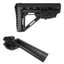 DMA Inc. XTS AK-47 Folding Stock Adapter w/ XTS-105 Stock-Black - GunMag Warehouse