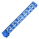 DMA Inc. XTS ADZ-Alpha M-LOK Handguard - Blue - 15" - GunMag Warehouse