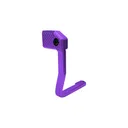 DMA Inc. XBAR AR-15 Ambi Extended Bolt Catch Release - Purple - GunMag Warehouse