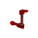 DMA Inc. XTS AR-15 Ambidextrous Extended Magazine Release - Red - GunMag Warehouse
