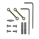 DMA Inc. XTS AR-15 Anodized Anti-Walk Pin Set - Green - GunMag Warehouse