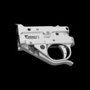 Timney Competition Replacement Ruger 10/22 Single Stage Curved Trigger w/ Silver Housing - Silver - GunMag Warehouse