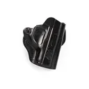 Kimber Mini Scabbard Leather Right-Handed OWB Holster for EVO SP - Black - GunMag Warehouse