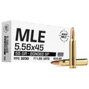 Norma MLE 5.56 NATO Ammo 55gr Bonded SP 20 Rounds - GunMag Warehouse