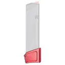 Tyrant Designs +4/5 Magazine Extension for Glock 17, 22, 34, 35, 19X, 45 Pistols - Red - GunMag Warehouse