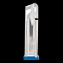 Atlas Gunworks 2011 Slidelock Stainless Steel 9mm Luger 10-Round 140mm Magazine - Blue - GunMag Warehouse