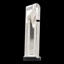 Atlas Gunworks 2011 Slidelock Stainless Steel 9mm Luger 10-Round 126mm Magazine - Black - GunMag Warehouse