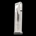 Atlas Gunworks 2011 Slidelock Stainless Steel 9mm Luger 10-Round 140mm Magazine - Gray - GunMag Warehouse