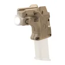 RONI Corporation Nano Roni Forward Grip Magazine Holder w/ Flashlight for Glock 17, 19, 22, 25 Magazines - Flat Dark Earth - Roni