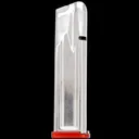 Atlas Gunworks 2011 Competition Stainless Steel 9mm Luger 23-Round 140mm Magazine w/ 3mm Base Pad - Red - GunMag Warehouse