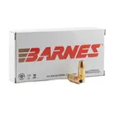 Barnes Defense 9mm Luger Ammo 124gr Sierra JHP - 50 - Barnes