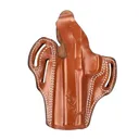 Kimber Cocked & Locked Thumb Break Scabbard OWB Holster for 5" 1911 / KDS9c Pistols w/ Optic - Left - Full Size - Tan - GunMag Warehouse