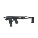 RONI Corporation Micro Roni Gen 4X Pistol Conversion Kit w/ Stabilizing Brace for Glock 26 / 27 Pistols - Black - GunMag Warehouse