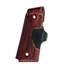 Kimber Crimson Trace Rosewood Green Laser Grips for Compact 1911 Pistols - GunMag Warehouse