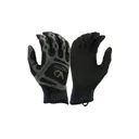Venture Gear Tactical Hook & Loop Compression Gloves Black Medium - Pyramex