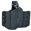 Kimber Black Point Tactical Leather WING Left-Handed OWB Holster for KDS9c Pistols w/ TLR-7 - GunMag Warehouse