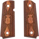 Kimber Air Force Engraved Insignia Rosewood Grips for Compact 1911 Pistols - GunMag Warehouse