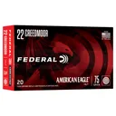 Federal American Eagle .22 Creedmoor Ammo 75gr TMJ 20 Rounds - Federal Ammunition