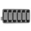 Savior Equipment Pistol Mag Holder w/ Hook Backing - 6 Slot - Sniper Gray - GunMag Warehouse
