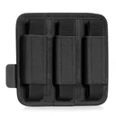 Savior Equipment Pistol Mag Holder w/ Hook Backing - 3 Slot - Obsidian Black - GunMag Warehouse