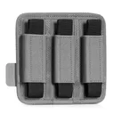 Savior Equipment Pistol Mag Holder w/ Hook Backing - 3 Slot - Sniper Gray - GunMag Warehouse
