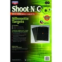 BIRCHWOOD CASEY Shoot-N-C 12x18in 5 Silhouette Targets, 90 Pasters (34605) - Birchwood Casey