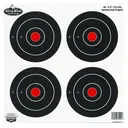 BIRCHWOOD CASEY Dirty Bird 6in Bull's-Eye 12 Targets (35504) - Birchwood Casey