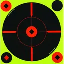 BIRCHWOOD CASEY Shoot-N-C 8in Bull's-Eye BMW 6 Targets, 24 Pasters (34806) - Birchwood Casey
