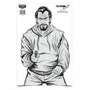 BIRCHWOOD CASEY Eze-Scorer 12x18in BC Bad Guy 10 Targets (37205) - Birchwood Casey