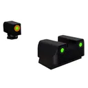 RIVAL ARMS Tritium Green Rear/Green with Orange Outline Front Night Sights for Glock 42/43 (RA2A231G) - Rival Arms