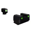 RIVAL ARMS Tritium Green Rear/Green with White Outline Front Night Sights for Glock 42/43 (RA2B231G) - Rival Arms