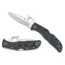 SPYDERCO Endela Gray FRN Emerson Opener Folding Knife (C243PGYW) - Spyderco