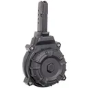 PROMAG 9mm 50rd Drum Black Polymer Fits Glock 43 (DRM-A14) - Promag