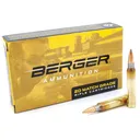BERGER BULLETS Target 223 Rem 73 gr Boat-Tail 20rd Per Box Rifle Ammo (23020) - Berger Bullets