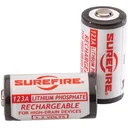 SUREFIRE Two SFLFP123 Lithium Iron Phosphate Rechargeable Batteries & Charger (SFLFP123-KIT) - SureFire