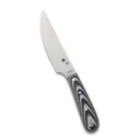 SPYDERCO Bow River Fixed Blade Knife with Leather Sheath (FB46GP) - Spyderco