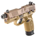 FN AMERICA 502 Tactical 1x15rd/1x10rd FDE Pistol (66-101006) - Fn America