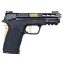 SMITH & WESSON Performance Center M&P 380 SHIELD EZ M2.0 Gold Ported Barrel Pistol (12719) - Smith & Wesson
