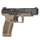 CANIK Mete SFX 9mm 5.2in 18rd/20rd Flat Dark Earth Semi-Automatic Pistol (HG5635-N) - Canik