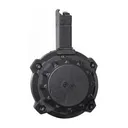 PROMAG For AR-15 5.56mm /.223 65rd With Window Polymer Black Drum Magazine (DRM-A24) - Promag