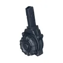 PROMAG Fits Glock 43 9mm 30rd Polymer Black Drum Magazine (DRM-A34) - Promag