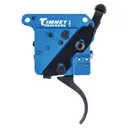 TIMNEY TRIGGERS 2-Stage Black/Blue RH Curved Trigger for Remington 700 (532) - Timney Triggers