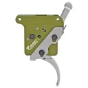 TIMNEY TRIGGERS Elite Hunter Nickel Plated 3Lb RH Thin Trigger for Remington 700 (512-V2THIN) - Timney Triggers