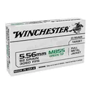 WINCHESTER AMMO USA 5.56x45mm NATO 62gr FMJLC 20 Bx/50 Cs Rifle Ammo (USA855K) - Winchester Ammo