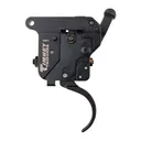 TIMNEY TRIGGERS Featherweight Deluxe Black 3Lb Trigger with Safety for Remington 7 (521) - Timney Triggers